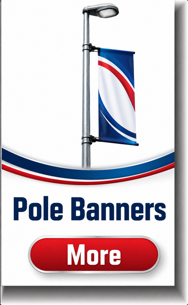 Shop Light Pole Banners